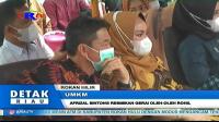 AFRIZAL SINTONG RESMIKAN GERAI OLEH OLEH ROHIL